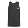 Own The Run B Hardloopshirt Heren-Zwart
