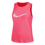 Nike Kleding Nike Dri-Fit One Swoosh Hardloopshirt Dames-Berry