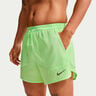 Stride 5in Hardloopshorts Heren - lichtgroen, zilver