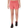 Road 2in1 3.5in Hardloopshorts Dames-Pink,Pink