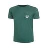 Receiver T-shirt Jongens - groen, wit