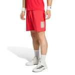 adidas Shorts adidas Club 3Stripes 9inch Short Shorts Heren - rood, wit