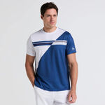 Original Penguin Kleding Original Penguin Performance Crew T-shirt Heren-Blauw,Wit