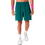 ASICS Tenniskleding ASICS Match Laser Cut 7In  Shorts Heren-petrolblauw