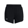 Fly By Elite 3in Shorts Dames-Zwart