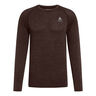 Essential Seamless Longsleeve Heren-Bruin