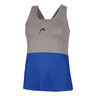 Play Tech Tanktop Dames-Blauw,Grijs
