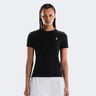 Court T-shirt Dames - zwart, veelkleurig