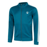 Quiet Please Kleding Quiet Please Create Stripes Trainingsjack Heren-Petrolblauw,Veelkleurig