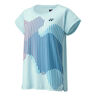 Crew Neck T-shirt Dames - lichtblauw, 