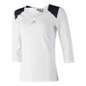 Club T-shirt Dames-Wit,Blauw