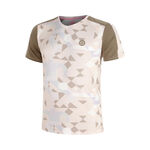 BIDI BADU Kleding BIDI BADU Paris 2025 V-Neck T-shirt Jongens-Beige,Bruin