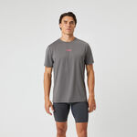 Bj&ouml;rn Borg Kleding Bj&ouml;rn Borg Borg Performance Perforated T-shirt Heren-Grijs