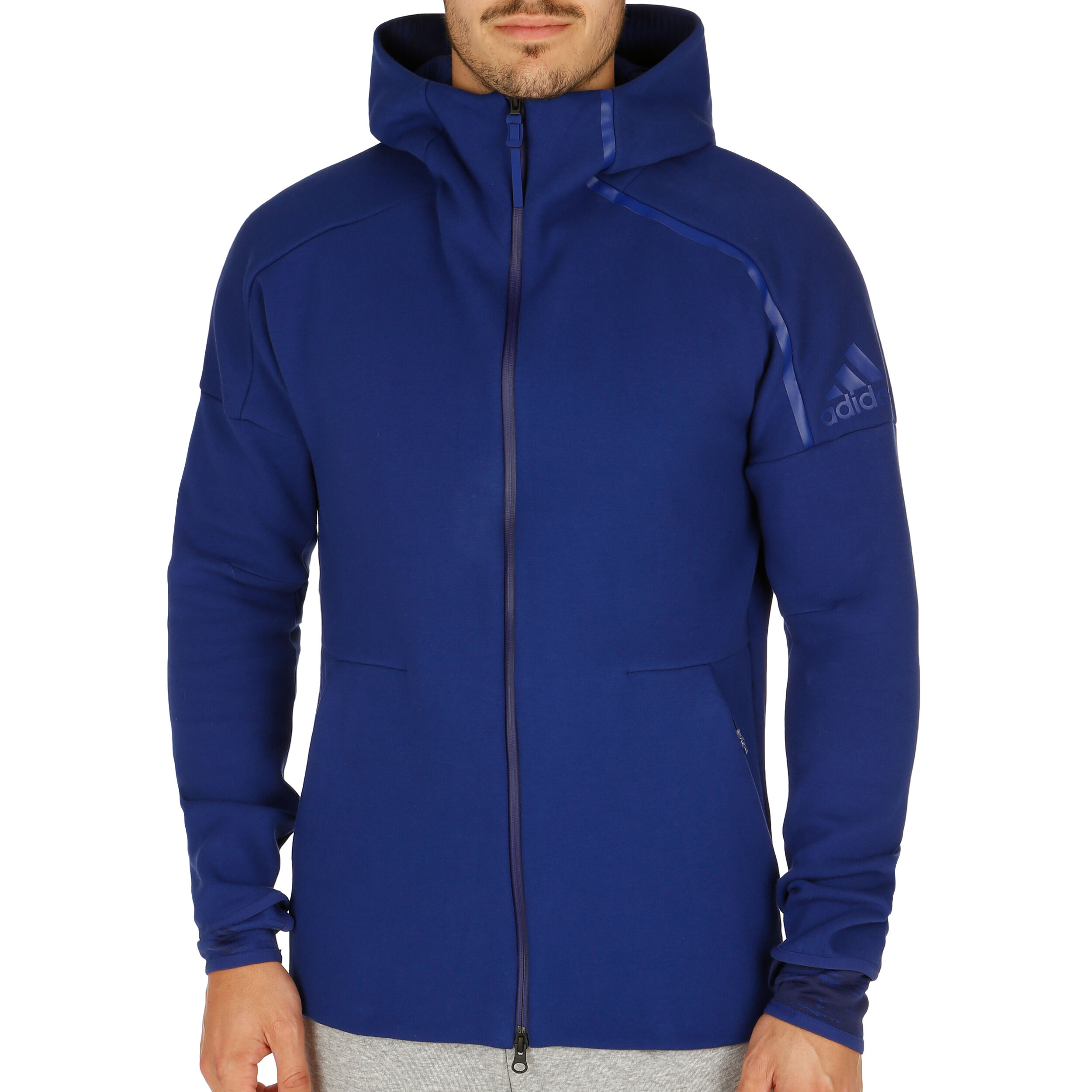 adidas zne hoodie blue