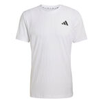 adidas Tenniskleding adidas Freelift T-shirt Heren-wit