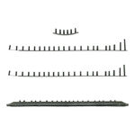 Wilson Toebehoren voor rackets Wilson RF 01 / RF 01 PRO / RF 01 Set Snaarbeschermers-Zwart