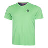 Crew Inside Out V-Neck T-shirt Heren-Neongroen,Donkerblauw