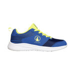 Quiet Please Tennisschoenen Quiet Please Courtstyler Lace Up Allcourt Schoen Kinderen-Blauw,Geel
