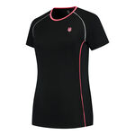 K-Swiss Kleding K-Swiss Hypercourt Crew T-shirt Dames-Zwart