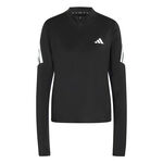 adidas Hardloopshirt adidas adi365 Zip  Hardloopshirt Dames-zwart