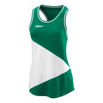 Wilson Kleding Wilson Team II Tanktop Dames-Groen,Wit