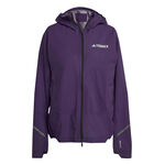 adidas Kleding adidas Terrex XPR Light Rain Hardloopjas Dames-paars