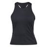 Y-Tanktop Dames-Zwart