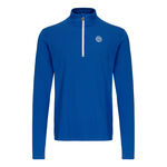 BIDI BADU Kleding BIDI BADU Zac Tech Longsleeve Heren-Petrolblauw,Wit