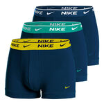 Nike Kleding Nike Everyday Stretch Trunk Boxershort Verpakking 3 stuks Heren - rood, veelkleurig