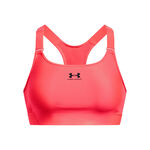 Under Armour Kleding Under Armour Heatgear High Sport-bh Dames-Koraal