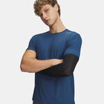 Under Armour Hardloopshirt Under Armour Velociti Pro  Hardloopshirt Heren-blauw, zilver