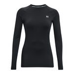 Under Armour Kleding Under Armour Authentics Crew Longsleeve Dames-Zwart