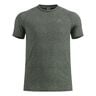 Essential Seamless Hardloopshirt Heren-olijf