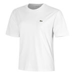 Lacoste Kleding Lacoste Relaxed Fit Plain Soft T-shirt Dames-Wit