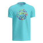 BIDI BADU Kleding BIDI BADU Kaleido Chill T-shirt Heren-Turkoois