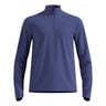 Essential Thermal Midlayer 1/2 Zip Hardloopshirt Heren-blauw
