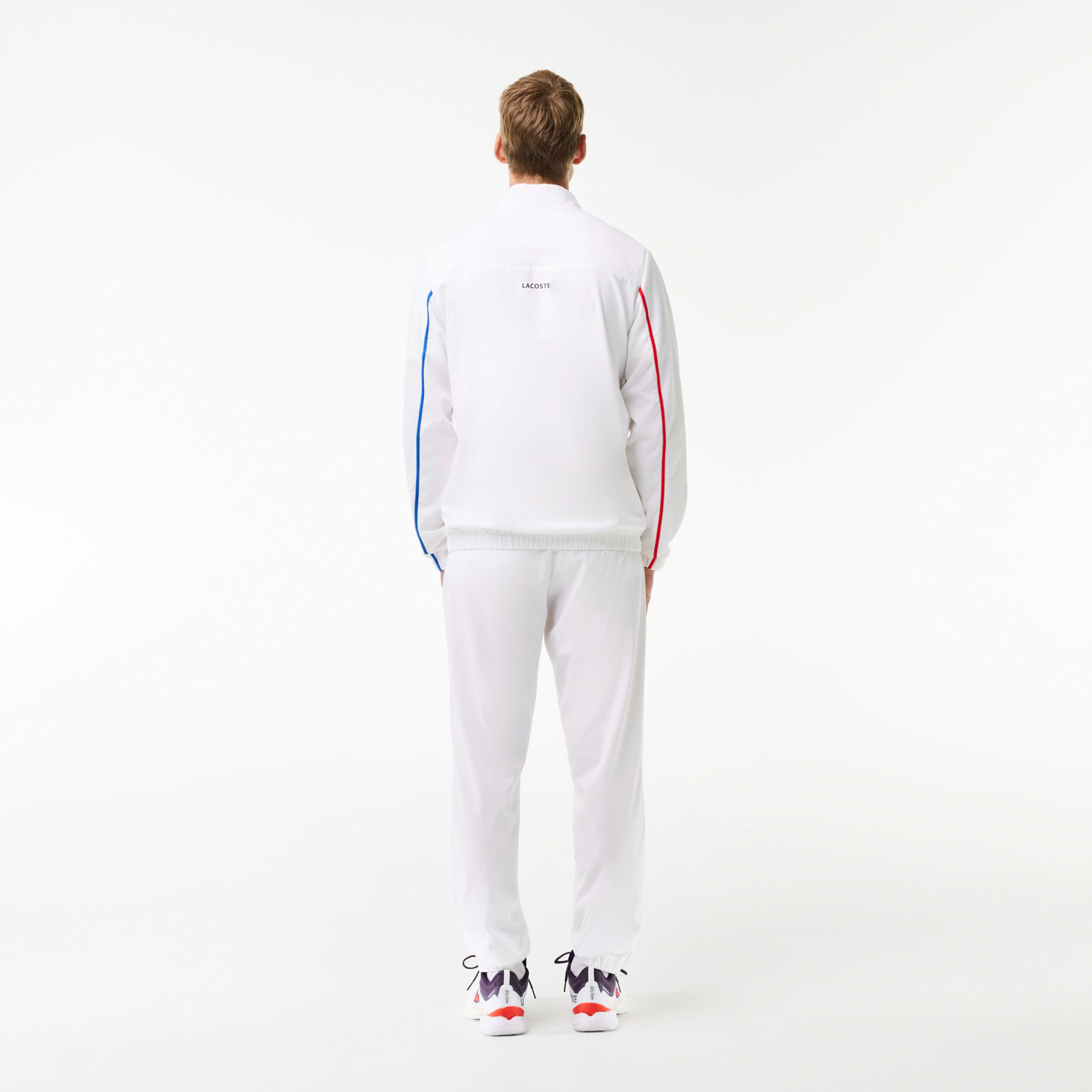 Lacoste trainingspak wit clearance