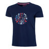 New York 2024 Chill T-shirt Dames-Donkerblauw