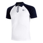 Sergio Tacchini Kleding Sergio Tacchini Rispecchio Polo Heren - wit, donkerblauw