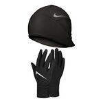 Nike Kleding Nike Essential Mütze + Handschoenen Heren-Zwart,Zilver