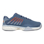 K-Swiss Tennisschoenen K-Swiss Hypercourt Express 2 Gravelschoen Heren-Blauw,Oranje