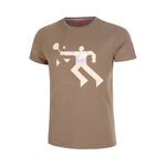 BIDI BADU Kleding BIDI BADU Paris 2025 Chill T-shirt Jongens-Bruin,Beige
