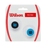 Wilson Toebehoren voor rackets Wilson Ultra Pro Feel Ultra Demper Verpakking 2 Stuks-Zwart,Blauw