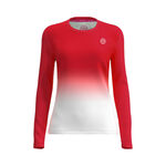 BIDI BADU Kleding BIDI BADU Crew Gradiant Longsleeve Meisjes-Rood,Wit