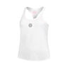 Crew Tanktop Meisjes-Wit