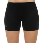 Limited Sports Kleding Limited Sports Tight Short Voor Tennisballen Dames-Zwart