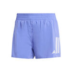 adidas Kleding adidas Own The Run 4inch Hardloopshorts Dames-Blauw