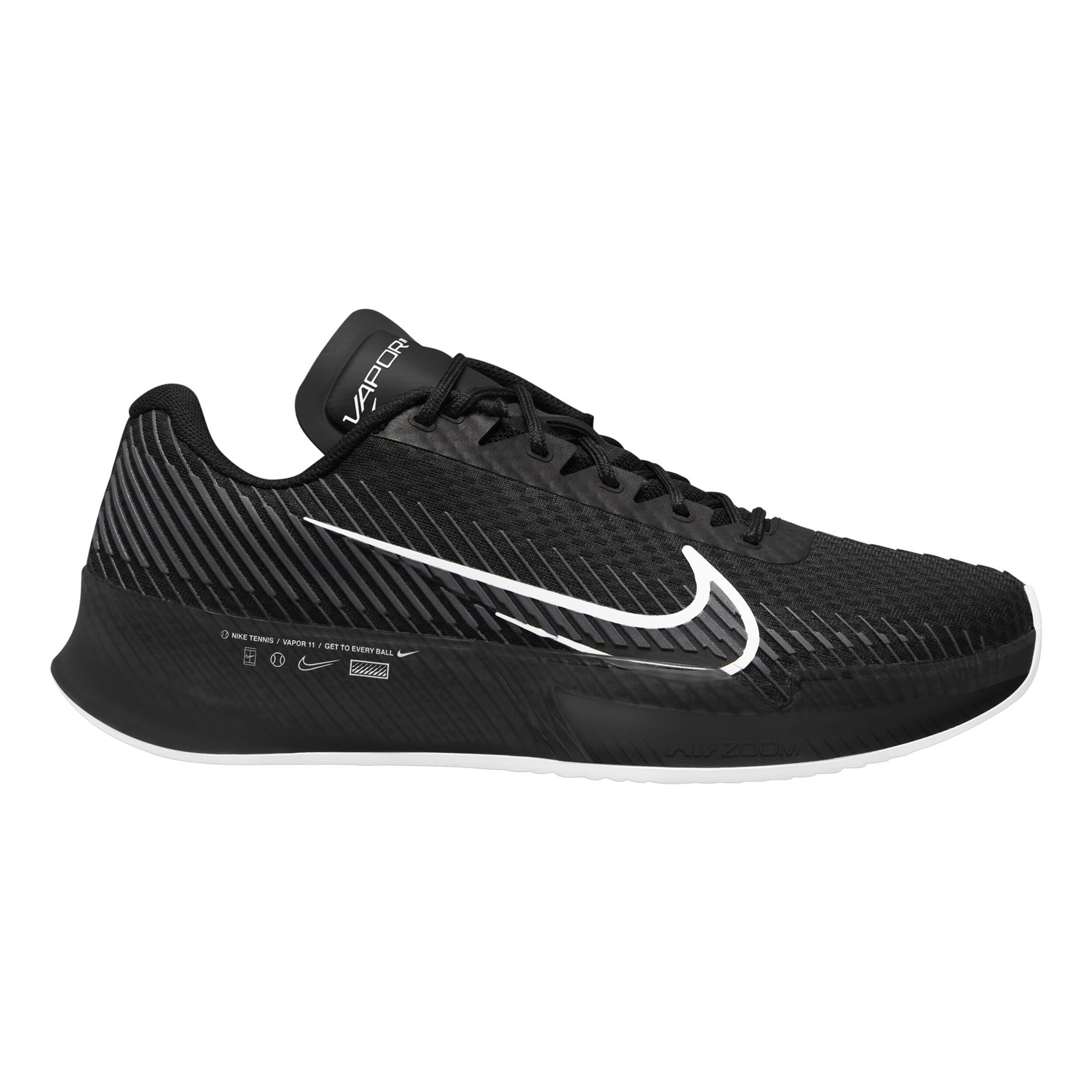 Nike vapor zwart clearance