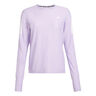 Own The Run Longsleeve Dames-Mauve,Wit