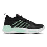 K-Swiss Tennisschoenen K-Swiss Hypercourt Supreme 2 Gravelschoen Dames-Zwart,Mint